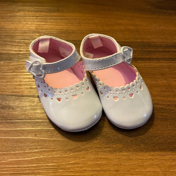 baby girl white dress shoes